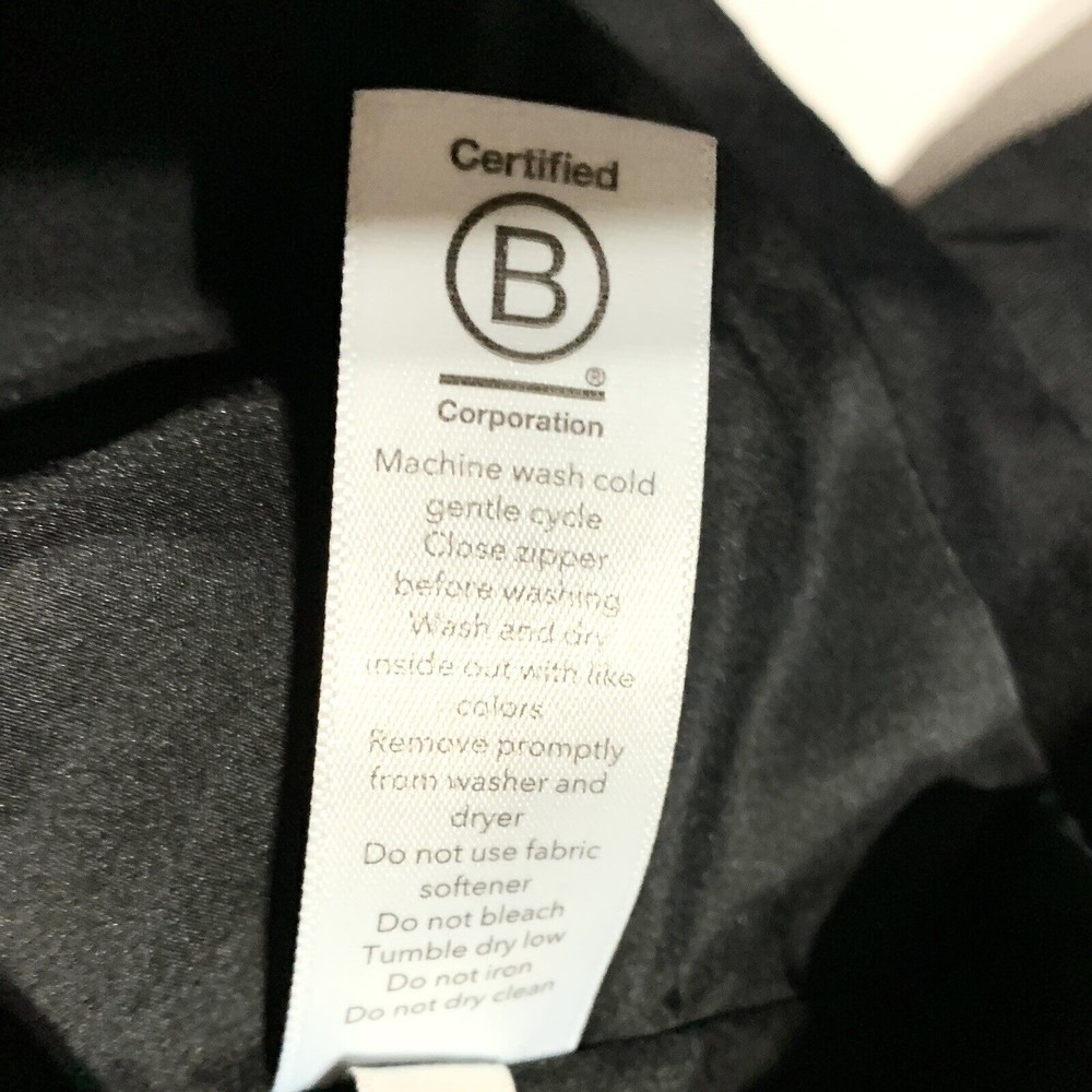 Athleta Sutro Jacket Black Size XS #657492 Hooded Zip Pockets Coated - Picture 13 of 14